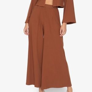 NWOT Callahan Zuri Pant Coco Mocha Sz Small